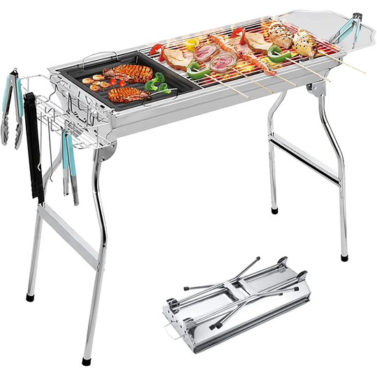 Dakota Fields 73cm Portable Charcoal BBQ