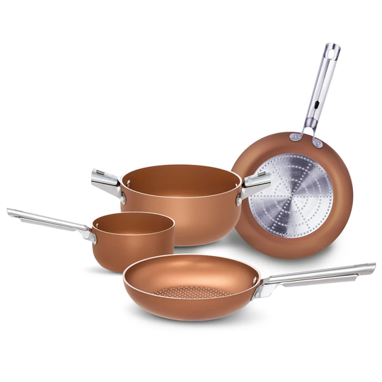 4 Piece Aluminium Non Stick Cookware Set