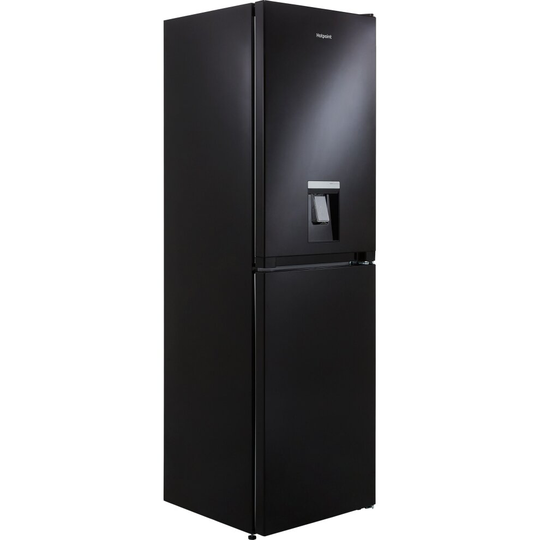 Hotpoint HBNF55181BAQUAUK1 50/50 Frost Free Fridge Freezer - Black