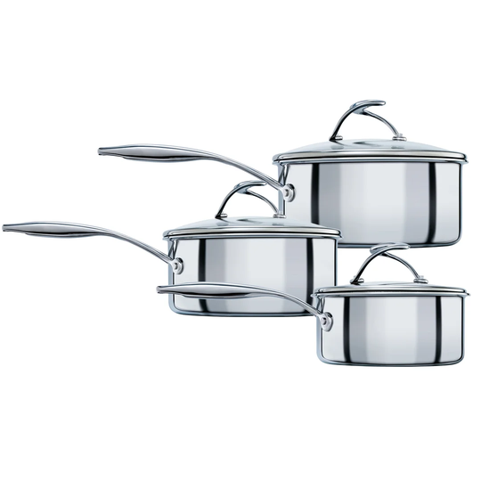 Circulon 3 Pieces Stainless Steel Non Stick Cookware Set
