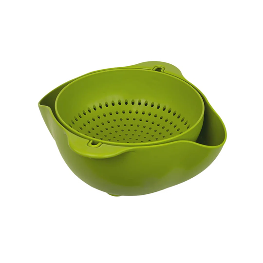Belfry Kitchen Large Rolling Colander With Detachable 2.2 Litre Bowl