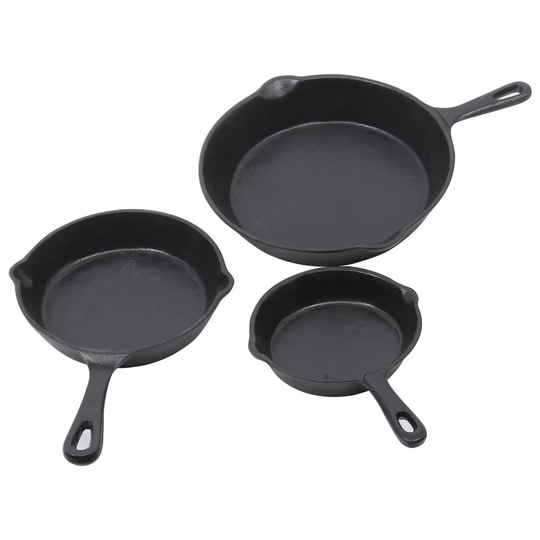 3 Piece Frying Pan Set