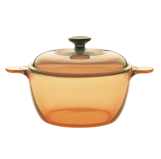 Chatteris 1.5 | Glass Round Casserole Dish with Lid