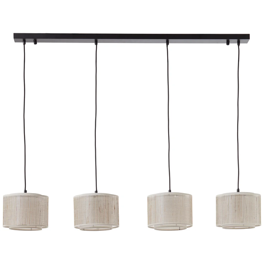 Dzuvita 4-Light Kitchen Island Drum Pendant