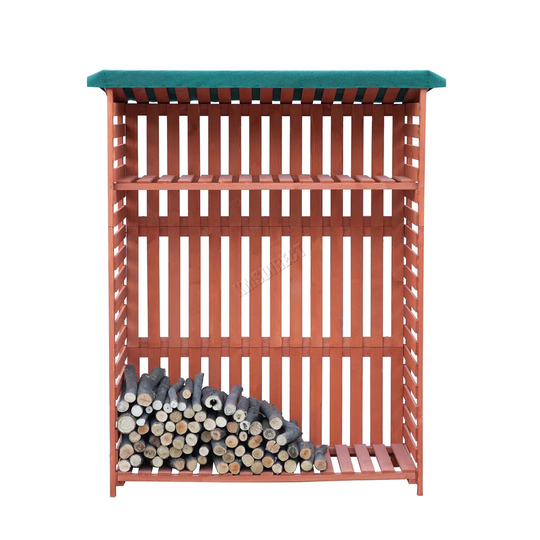 Wooden Log Rack