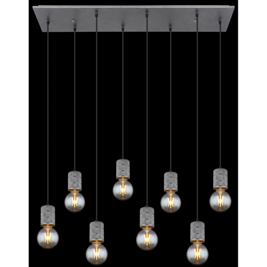 Mableton 8-Light Kitchen Island Bulb Pendant