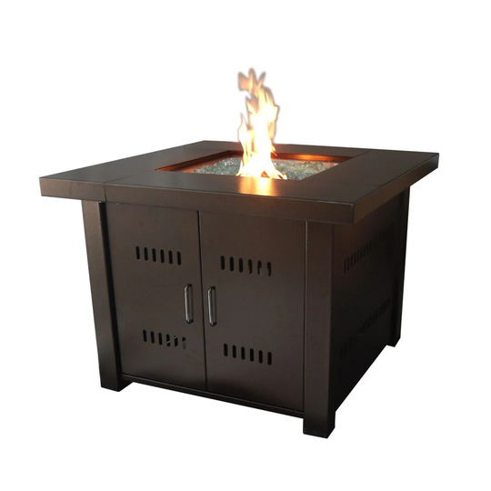 Steel Propane Fire Pit Table