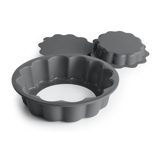 Baking dish flower, With 2 bottoms