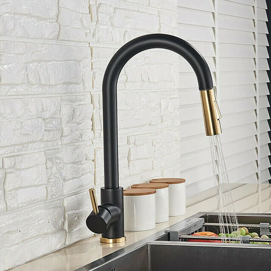 Pull Down Single Lever Monobloc Tap