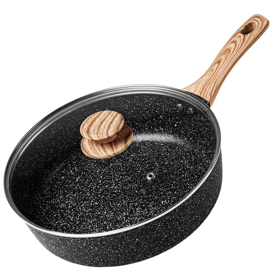 Heer Non-Stick Frying Pan with Lid