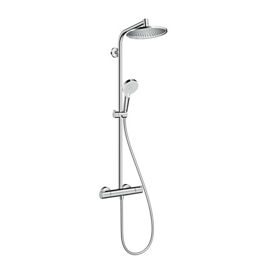 Schulman Thermostatic Shower with Handheld Shower Head