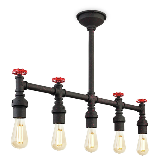 Waite 5-Light Kitchen Island Pendant