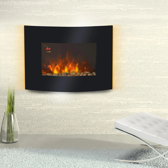 Kyleah Wall Mount Electric Fire
