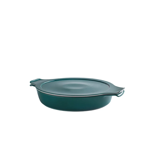 Shallow 1.2 L Stock Pot with Lid