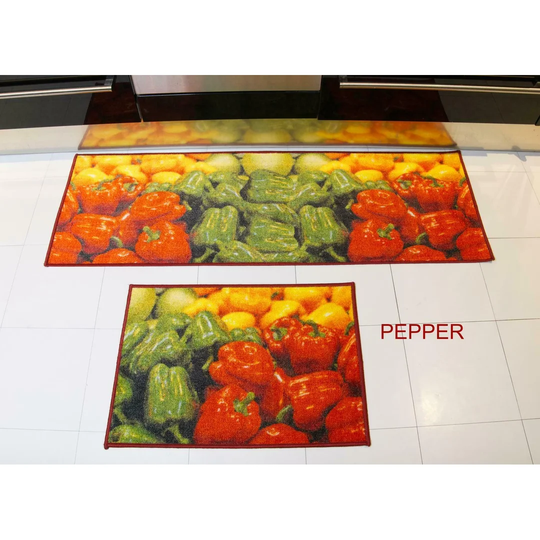 Maxen Fruit Printed Kitchen Mat
