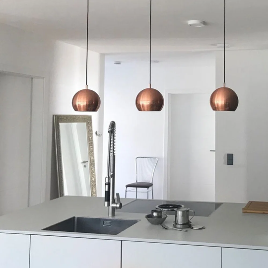 Addysin 3 - Light Single Geometric Pendant