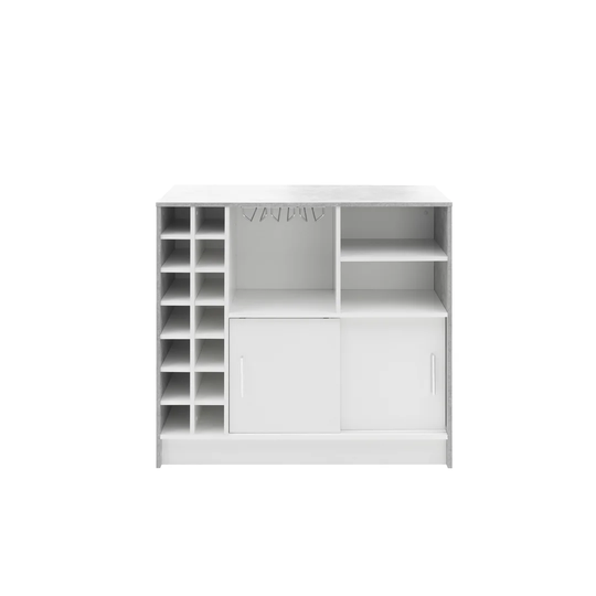 Vanbuskirk Bar with Wine Storage