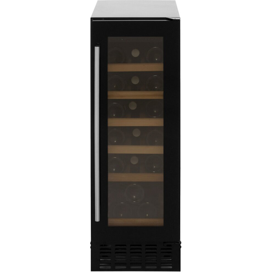 30cm Freestanding Wine Cooler : Black