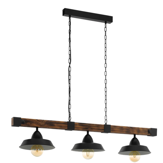Demaria 3-Light Kitchen Island Pendant