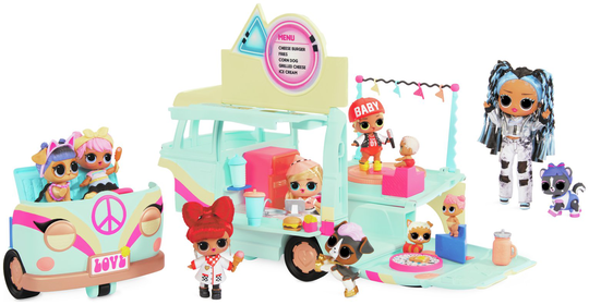 LOL Surprise Grill & Groove Camper Doll Playset - 6inch/16cm