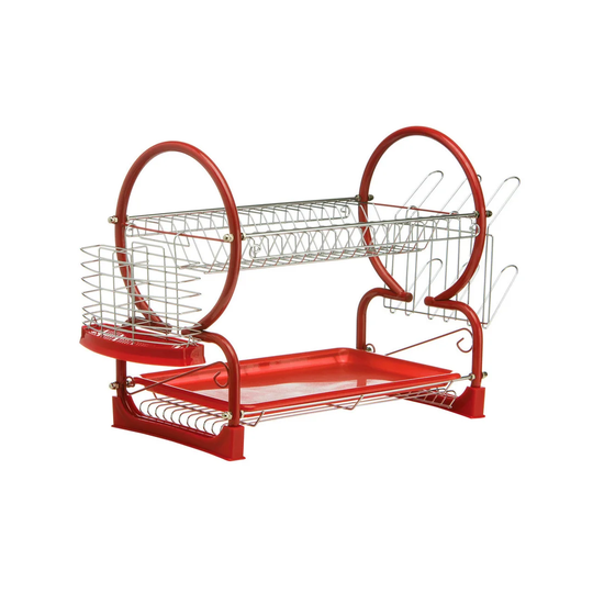 2 Tier Dish Drainer with Tray II