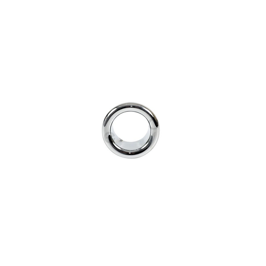 (21mm, Chrome) Small Chromed/gilded Rosette Rose Collar Bathroom Sink Basin Overflow 15-25mm