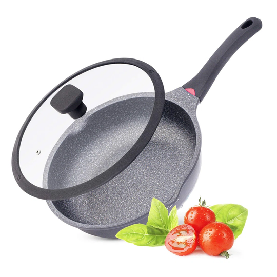 28cm Non-Stick Frying Pan with Lid