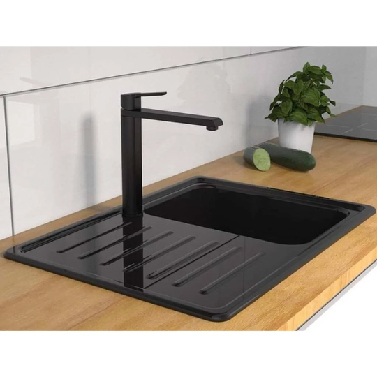 Schütte Sink Mixer Vita Matt Black