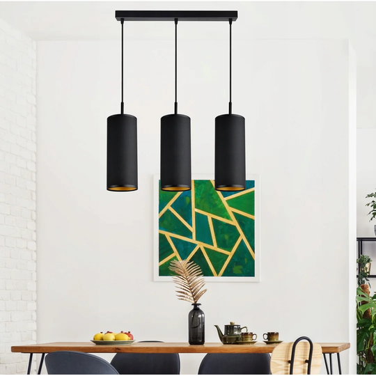 Chagnon 3-Light Kitchen Island Cylinder Pendant
