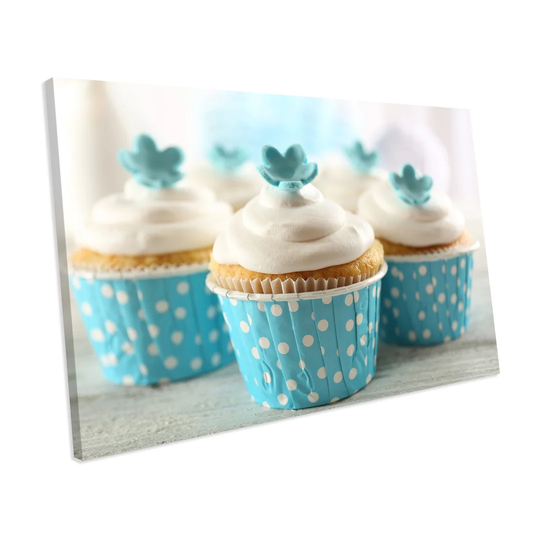 'Cupcake Food Kitchen' Photograph on Canvas