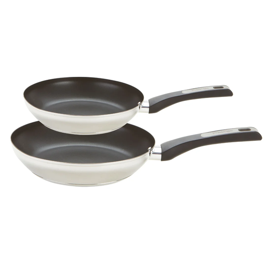 Prestige Stainless Steel 2-Piece Non-Stick Frying Pan Set