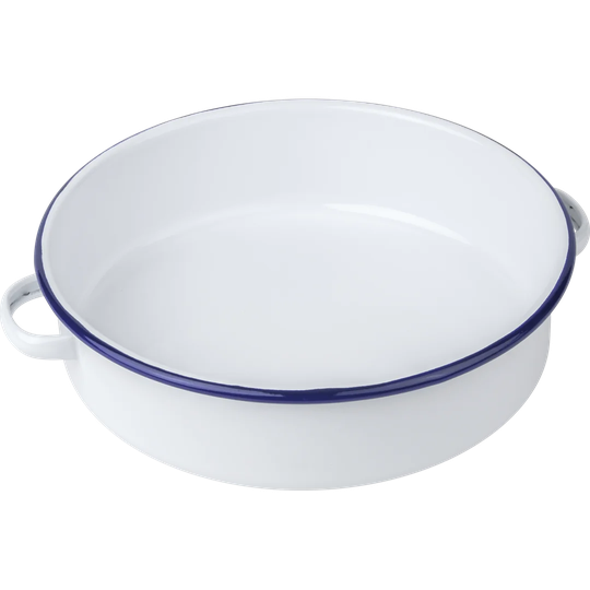 1L Steel Round Serving Dish