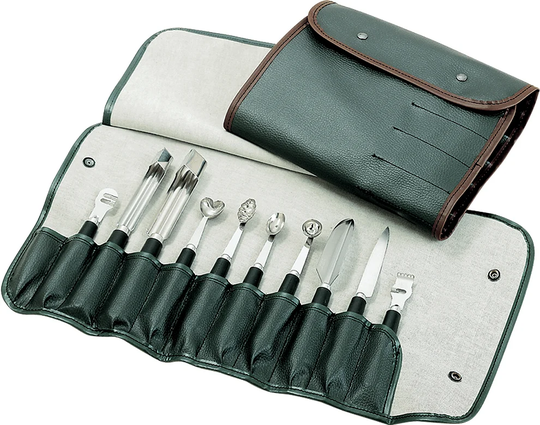 10-Piece Garnishing Utensil Set