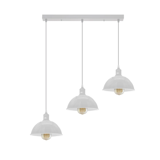 Labeeba 3-Light Kitchen Island Dome Pendant