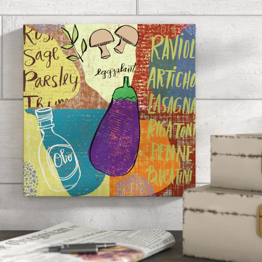 Pantry Sampler IV by Cheryl Warrick - Wrapped Canvas Graphic Art Print