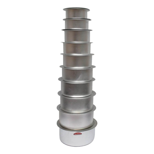 High Quality Aluminum Cooking Pots, Set of 10pc
