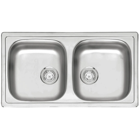 Double Bowl Inset Kitchen Sink