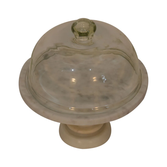Arelious Marble Cake Stand