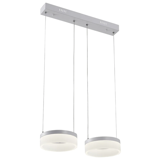 Ostrom 2-Light Kitchen Island Linear LED Pendant