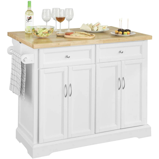Manzanares 115 Cm Kitchen Trolley