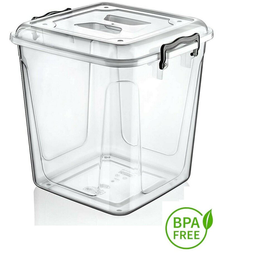 20 Litre Plastic Pantry Box Food Container Storage Box Organiser