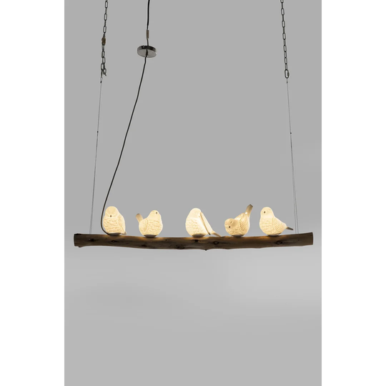 Dining Birds 5-Light Kitchen Island Pendant