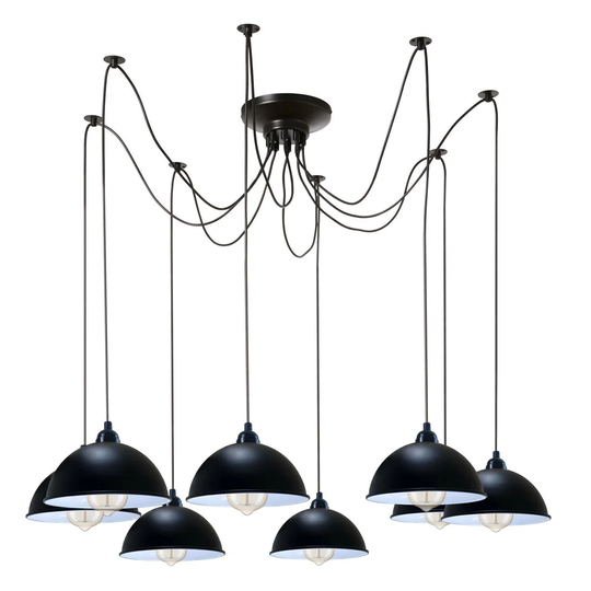Hitchcock 6 - Light Cluster Dome Pendant