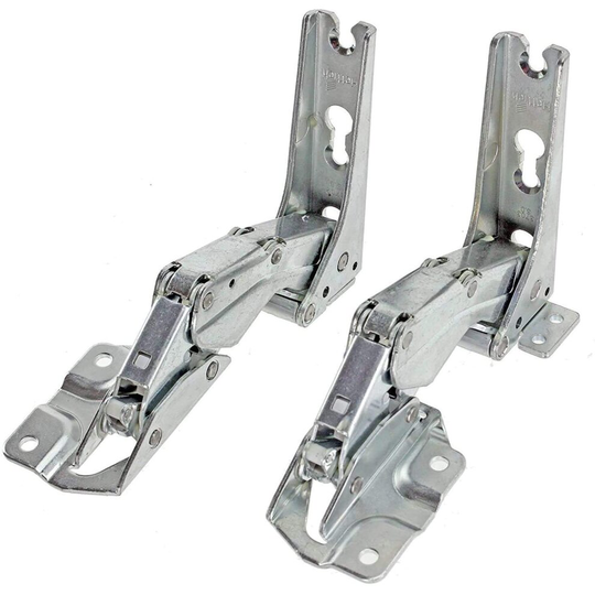 AEG Fridge Freezer Door Hinge - Integrated Left and Right Hinges Pair