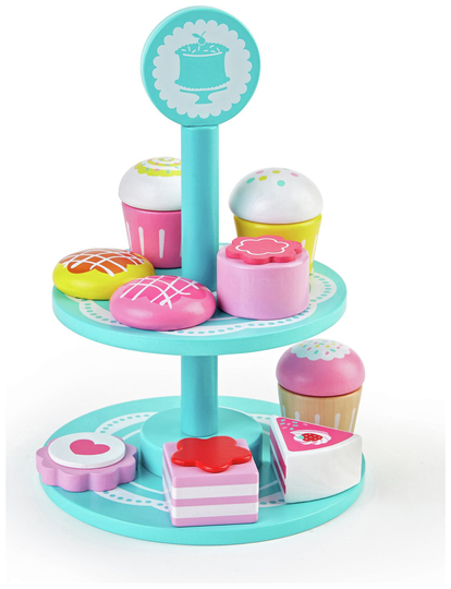 Chad Valley Wooden Cake Stand