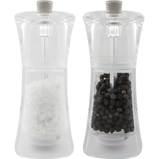 Belfry Kitchen Salt And Pepper Mill/ Shaker Set With Ceramic Grinder (Set Of 2)