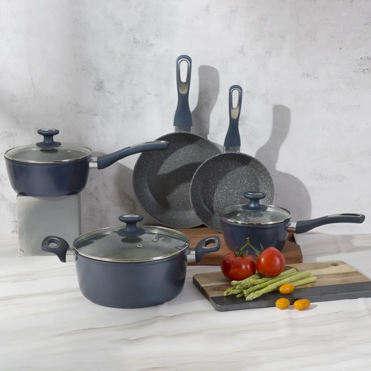 Symple Stuff Jareth 5 Pieces Aluminium Non Stick Cookware Set