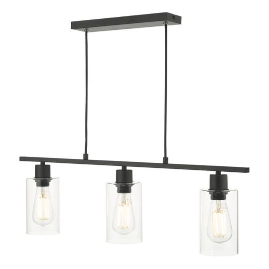 Linhart 3-Light Kitchen Island Rectangle Pendant