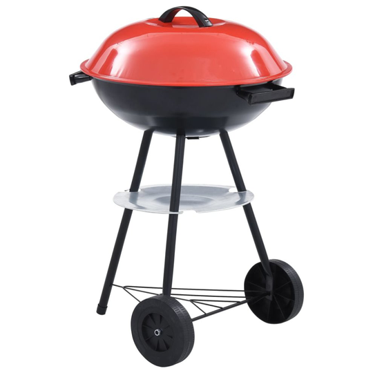 vidaXL Portable Charcoal Kettle BBQ | Extra Large Barbecue Grill