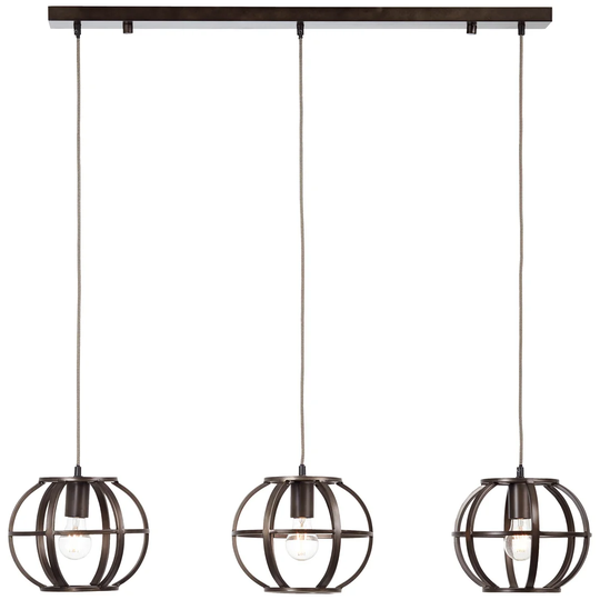 Misner 3 - Light Kitchen Island Globe Pendant
